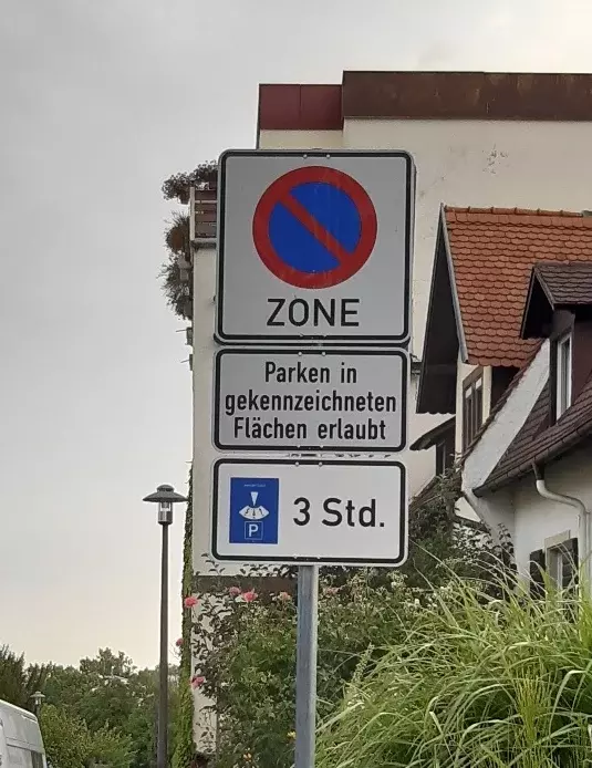 Parkverbot Alte Straße